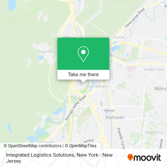 Integrated Logistics Solutions map