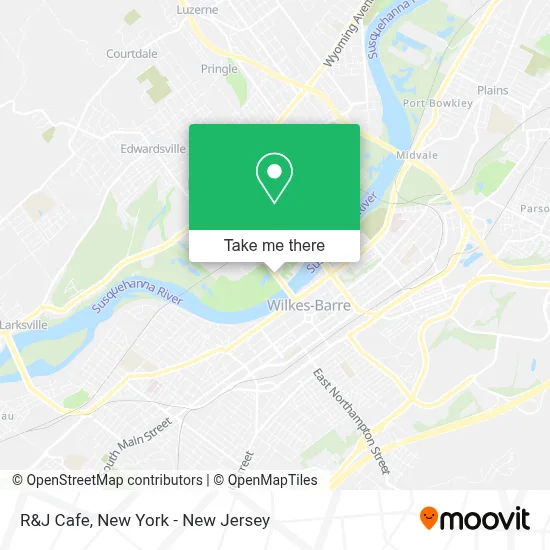 R&J Cafe map