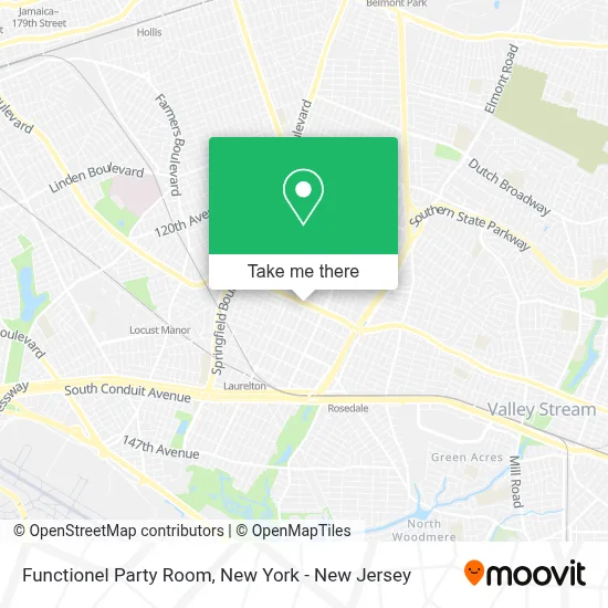 Functionel Party Room map