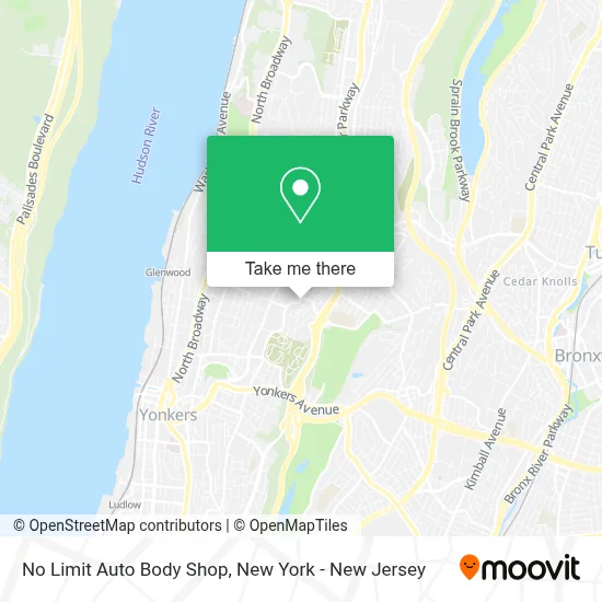 No Limit Auto Body Shop map