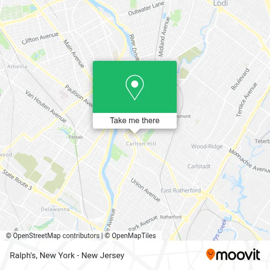 Ralph's map