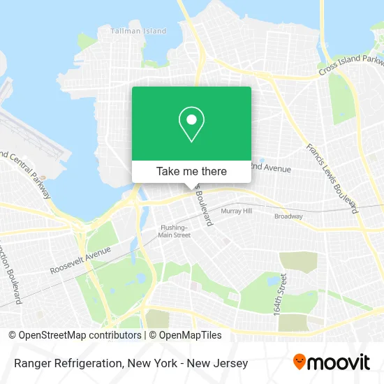 Ranger Refrigeration map