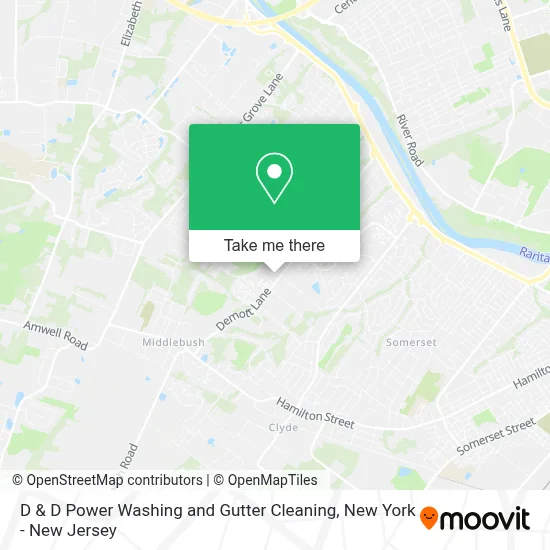 D & D Power Washing and Gutter Cleaning map
