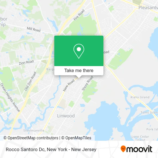 Rocco Santoro Dc map