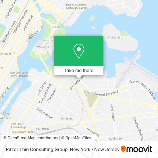 Razor Thin Consulting Group map