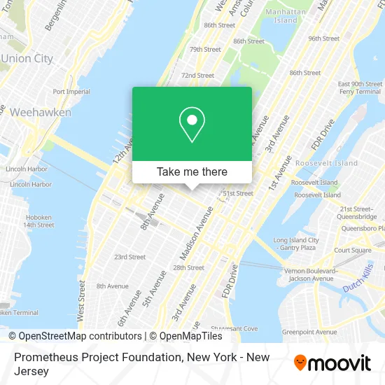 Prometheus Project Foundation map