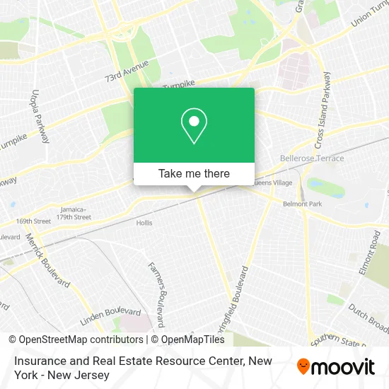 Insurance and Real Estate Resource Center map