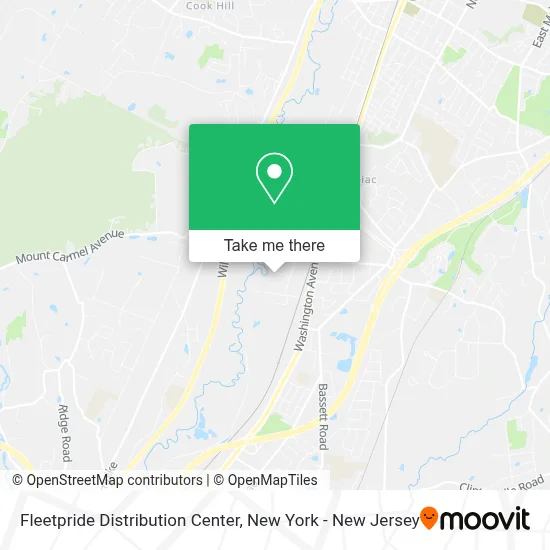 Fleetpride Distribution Center map