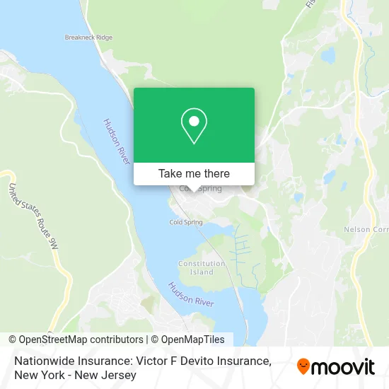 Nationwide Insurance: Victor F Devito Insurance map