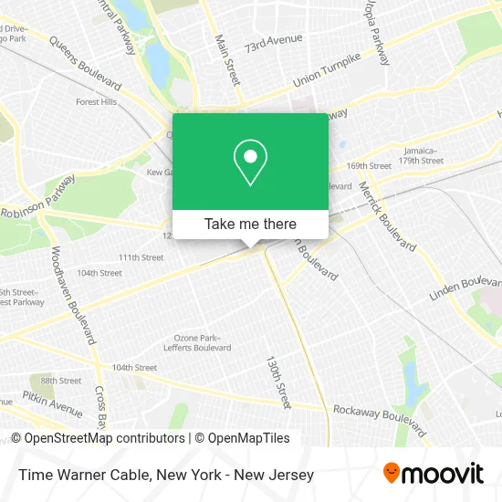 Time Warner Cable map
