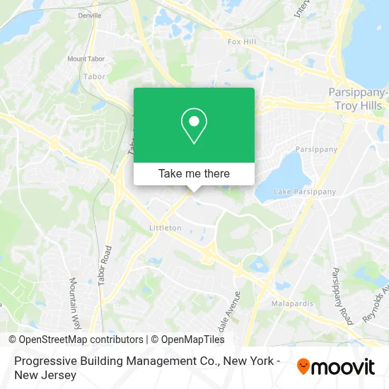 Progressive Building Management Co. map
