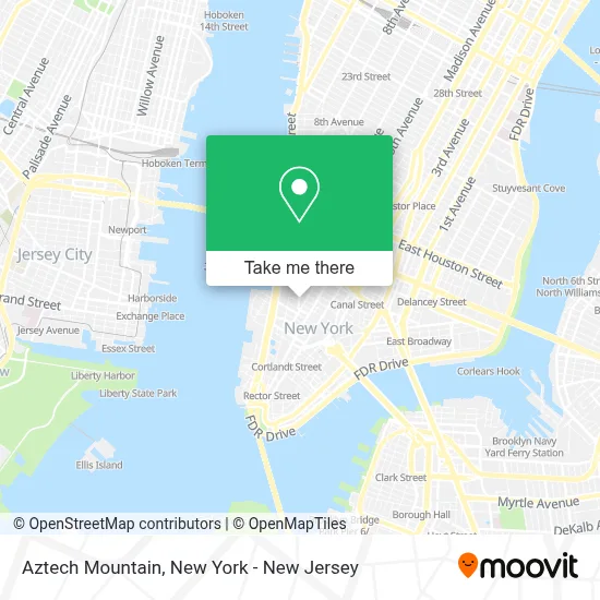 Aztech Mountain map