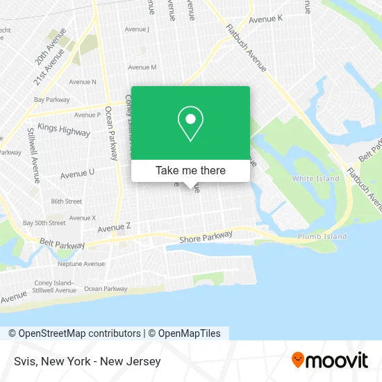 Svis map