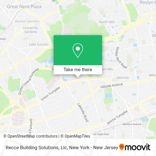 Recce Building Solutions, Llc map