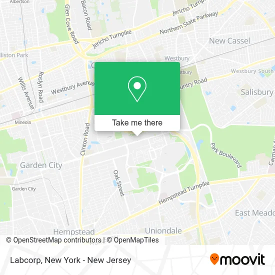 Labcorp map