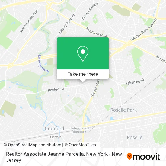 Realtor Associate Jeanne Parcella map