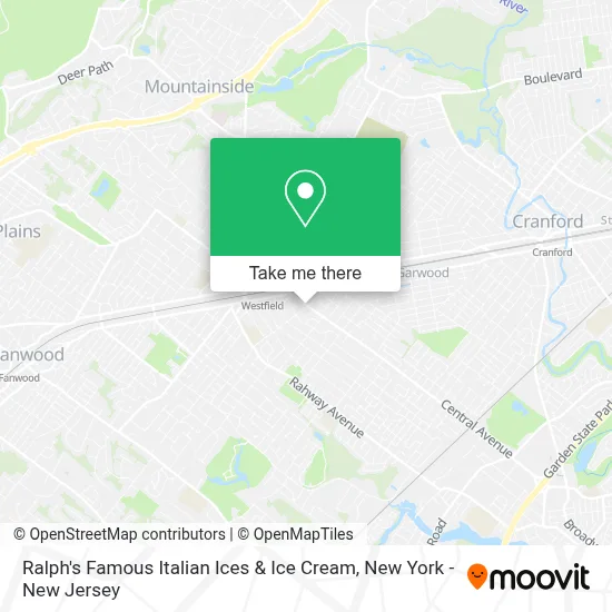 Ralph's Famous Italian Ices & Ice Cream map