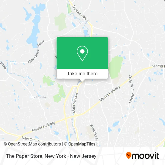 The Paper Store map