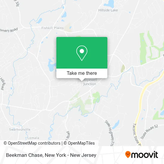 Beekman Chase map