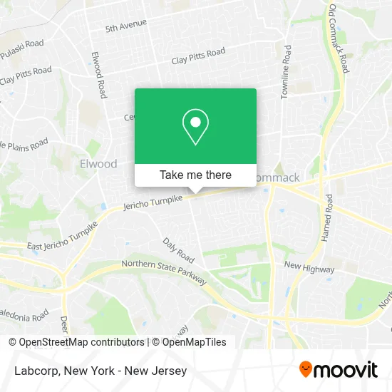 Labcorp map