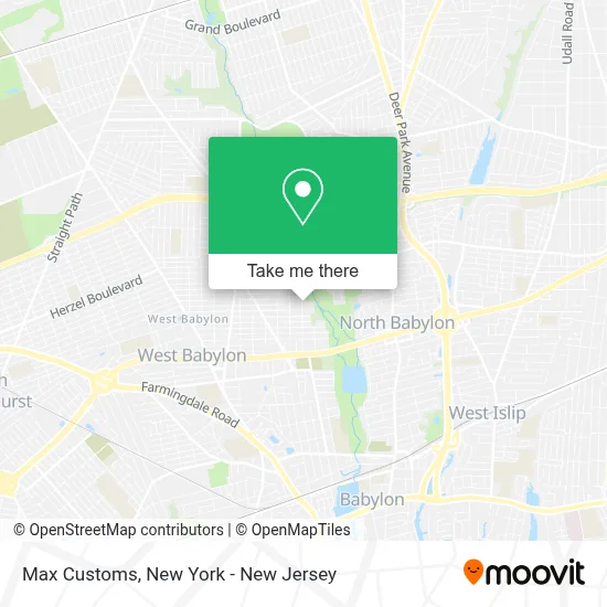 Max Customs map