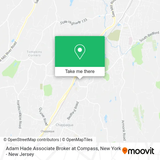 Adam Hade Associate Broker at Compass map