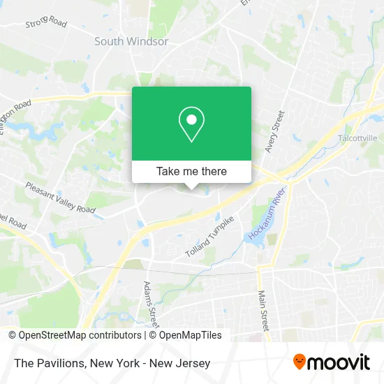The Pavilions map