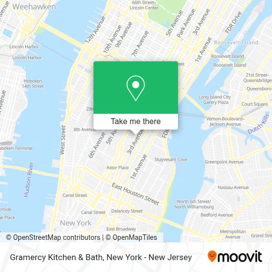 Gramercy Kitchen & Bath map