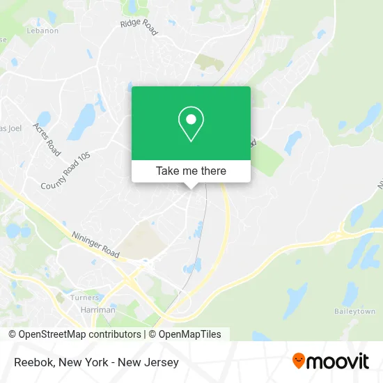 Reebok map
