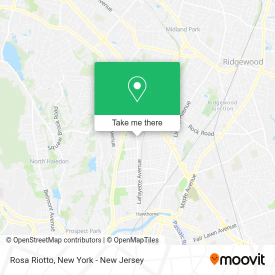 Rosa Riotto map