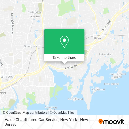Value Chauffeured Car Service map