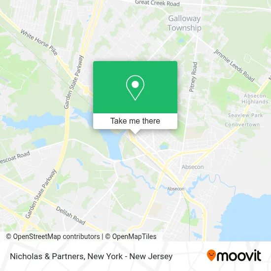 Nicholas & Partners map