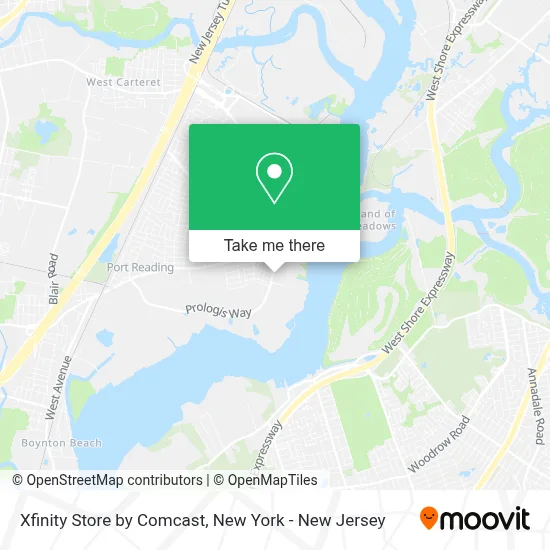 Xfinity Store by Comcast map