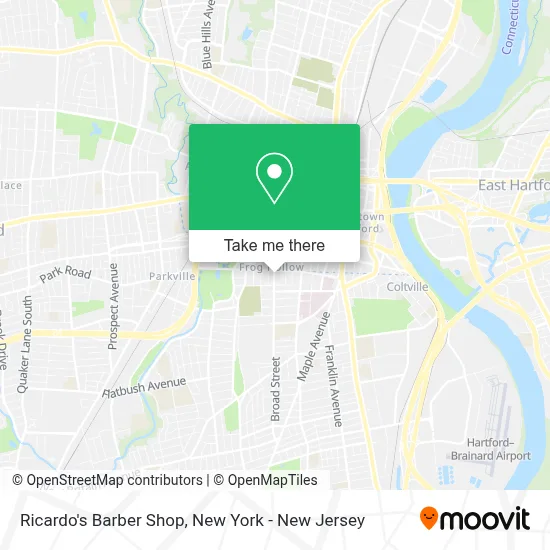 Ricardo's Barber Shop map