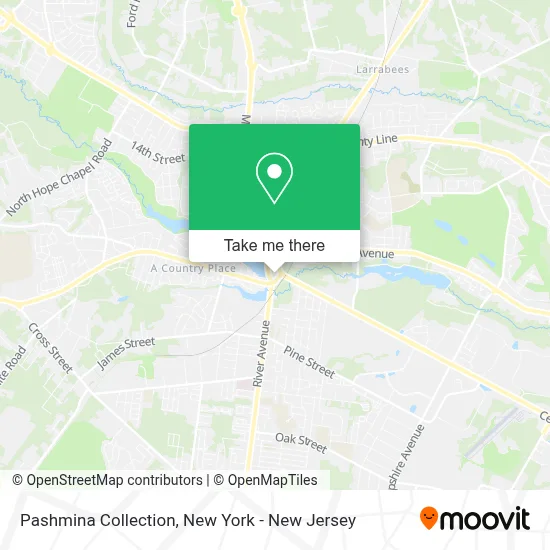 Pashmina Collection map