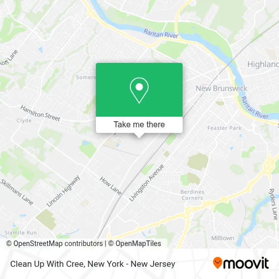 Clean Up With Cree map