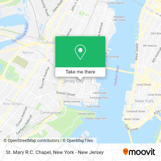 St. Mary R.C. Chapel map