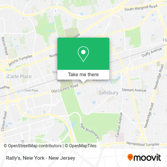 Rally's map