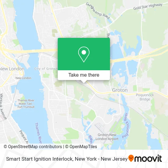 Smart Start Ignition Interlock map