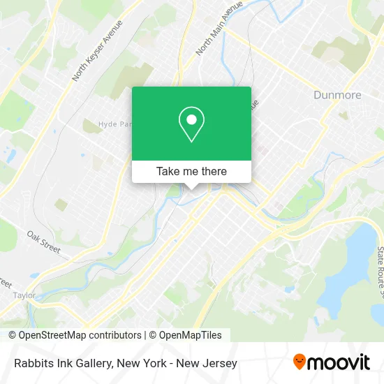 Rabbits Ink Gallery map