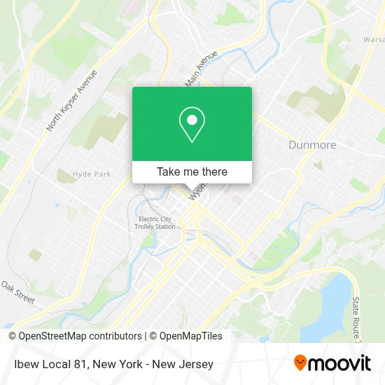 Ibew Local 81 map