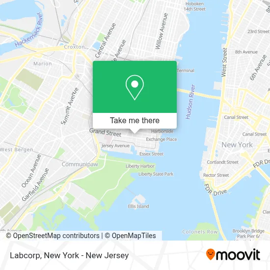 Labcorp map