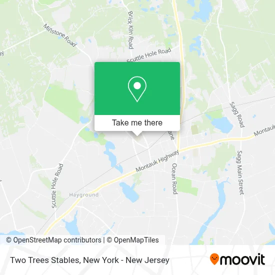 Two Trees Stables map