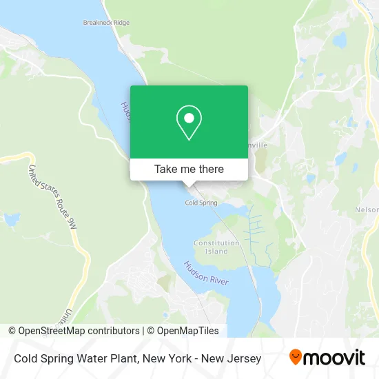 Cold Spring Water Plant map