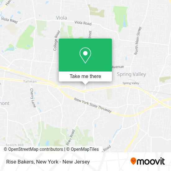 Rise Bakers map