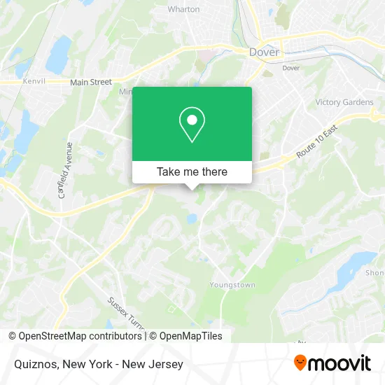 Quiznos map