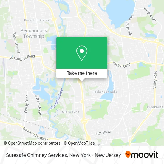 Suresafe Chimney Services map