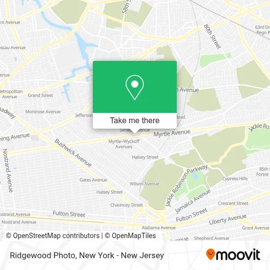 Ridgewood Photo map