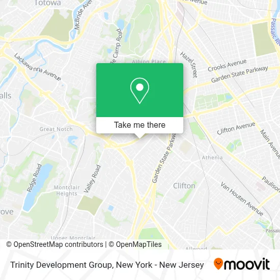 Trinity Development Group map