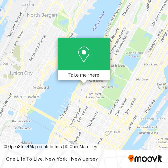 One Life To Live map